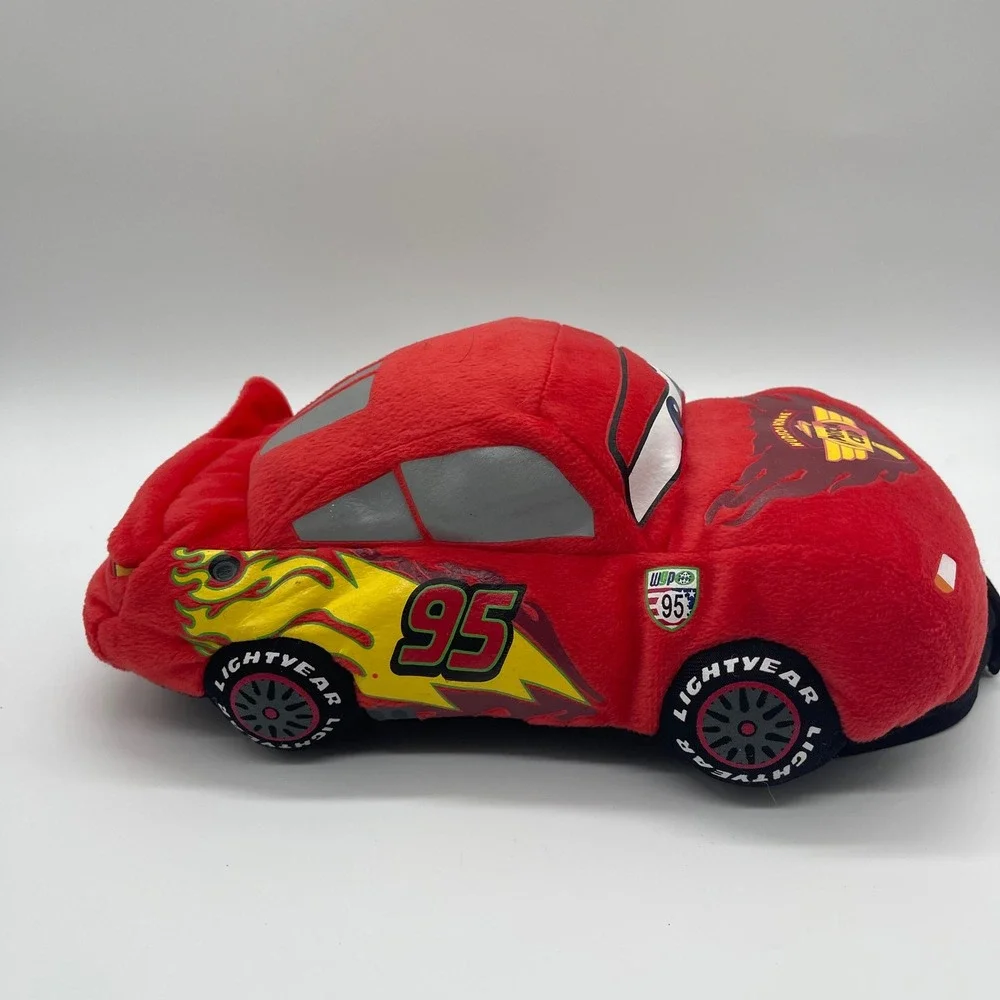 Disney Pixar Cars Lightning McQueen Plush Pillow